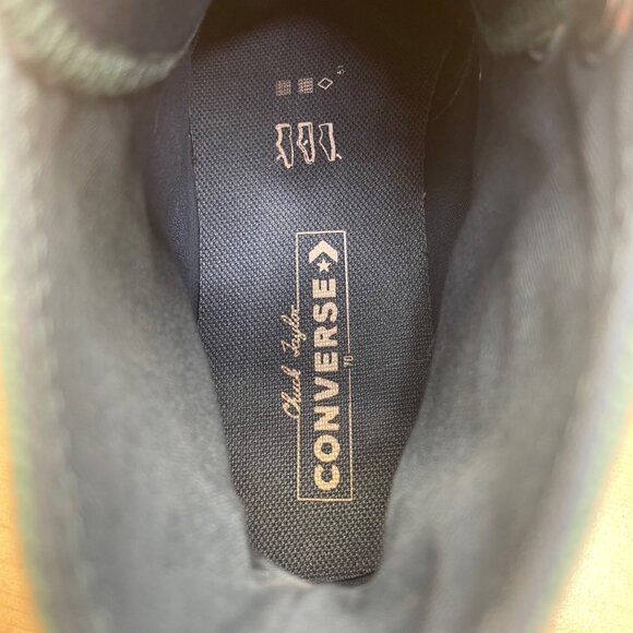 Converse Unisex Green Canvas Chuck Taylor All Star Hi-Top Sneakers Sz 6.5M/8.5W - Picture 8 of 10